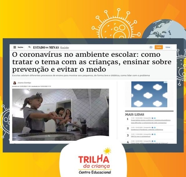 Trilha contra o Coronavírus: prevenção sempre! - Educa Criança